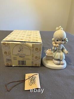 Precious Moments Figurines with Boxes. Lot of 15