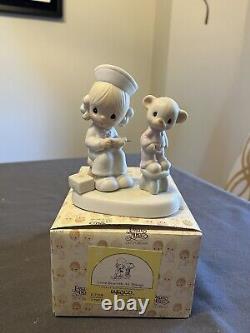 Precious Moments Figurines with Boxes. Lot of 15