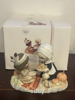 Precious Moments First Thanksgiving Limited Edition Figurine