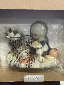 Precious Moments First Thanksgiving Limited Edition Figurine