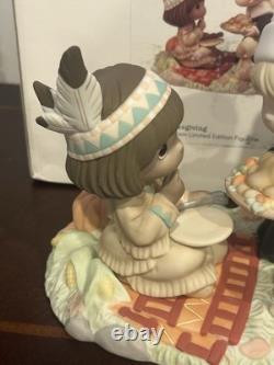 Precious Moments First Thanksgiving Limited Edition Figurine