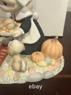 Precious Moments First Thanksgiving Limited Edition Figurine