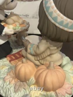 Precious Moments First Thanksgiving Limited Edition Figurine