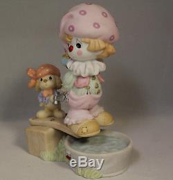 Precious Moments Friends Are Never Far Behind, 101543 RARE LE 5,000 Clown MIB