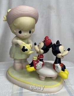 Precious Moments Friends Like You Are Just Tea-Lightful Mickey Mouse MIB