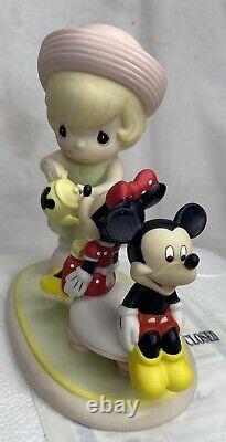 Precious Moments Friends Like You Are Just Tea-Lightful Mickey Mouse MIB