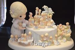 Precious Moments From The Beginning-#110238 25th Anniv 2002 Limited Edition