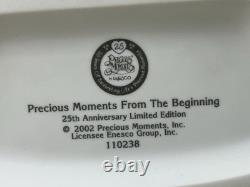 Precious Moments From The Beginning 110238 25th Anniversary 2002 Limited Edition