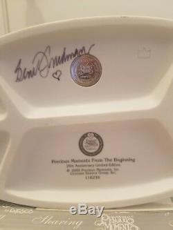 Precious Moments From The Beginning 25th Anniversary 110238 Signed New in Box