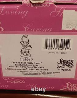 Precious Moments Fruitful Delight Series Limited To 7,500