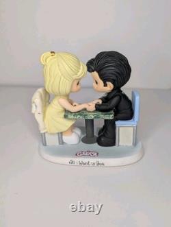 Precious Moments GREASE ALL I WANT IS YOU Figurine Defect