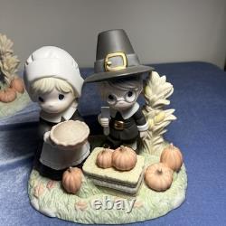 Precious Moments Gather Together With Grateful Hearts Limited Edition Figurine
