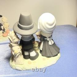 Precious Moments Gather Together With Grateful Hearts Limited Edition Figurine