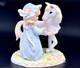 Precious Moments Girl W Pony Figurine Sweet Pastel Collectible Friendship