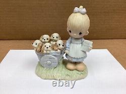 Precious Moments God Loveth A Cheerful Giver 1977 Not Original Box