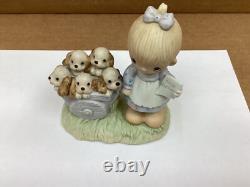 Precious Moments God Loveth A Cheerful Giver 1977 Not Original Box