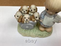 Precious Moments God Loveth A Cheerful Giver 1977 Not Original Box