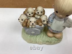 Precious Moments God Loveth A Cheerful Giver 1977 Not Original Box