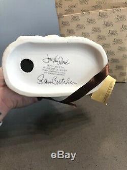 Precious Moments God Loveth A Cheerful Giver- Signed- With Box-Gold Tag & Ribbon