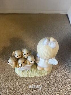 Precious Moments God Loveth a Cheerful Giver 1977 Rare Retired Without Box