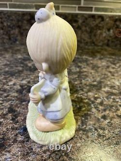 Precious Moments God Loveth a Cheerful Giver Figurine © 1977 Vintage Original 21