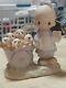 Precious Moments God Loveth A Cheerful Giver Free Puppies Sign 1977 Rare Retired