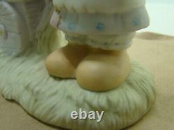 Precious Moments God Loveth a Cheerful Giver Free Puppies Sign 1977 Rare Retired