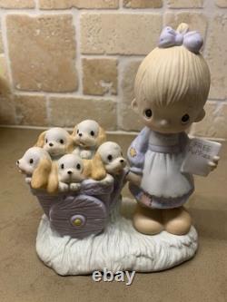 Precious Moments God Loveth a Cheerful Giver Signed & dated Original 21 Rare Precious Moments God Loveth a Cheerful Giver Signed & dated Original 21 Rare