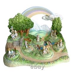 Precious Moments Goebel Fields of Friendship Diorama w Figurines 1st Ed 768-D