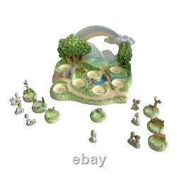 Precious Moments Goebel Fields of Friendship Diorama w Figurines 1st Ed 768-D