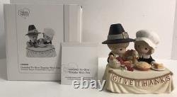 Precious Moments Grateful To Give Thanks With You 201034 Thanksgiving #/3000 NEW