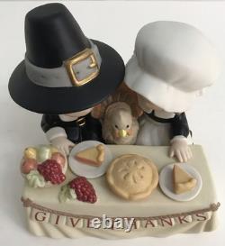 Precious Moments Grateful To Give Thanks With You 201034 Thanksgiving #/3000 NEW