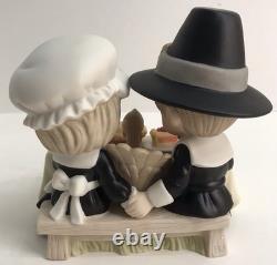 Precious Moments Grateful To Give Thanks With You 201034 Thanksgiving #/3000 NEW