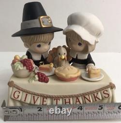 Precious Moments Grateful To Give Thanks With You 201034 Thanksgiving #/3000 NEW