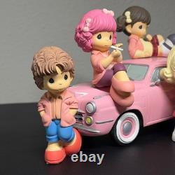 Precious Moments Grease Pink Ladies Six Piece Set! Hamilton No Box Or Certs