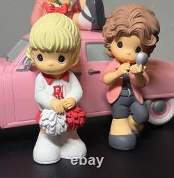 Precious Moments Grease Pink Ladies Six Piece Set! Hamilton No Box Or Certs