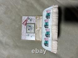 Precious Moments Grease Pink Ladies Slumber Party bed RARE