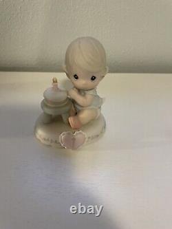 Precious Moments Growing In Grace Age 1-13/Infant Girl Figurines Blonde