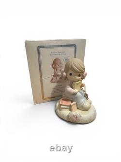 Precious Moments Growing In Grace Porcelain Figurines (girl) Set, Boxed