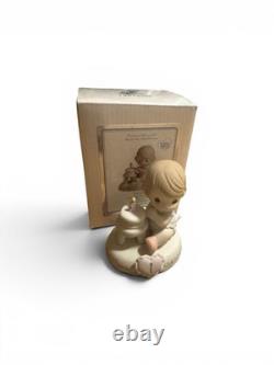 Precious Moments Growing In Grace Porcelain Figurines (girl) Set, Boxed