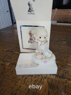 Precious Moments Growing In Grace Porceline Bisque Figurines Age 14, 15, 16