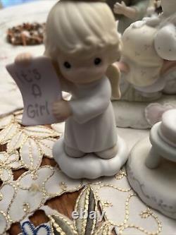 Precious Moments Growing in Grace Blonde Complete Set of 17