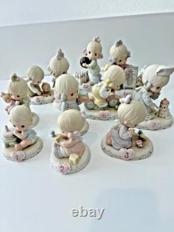 Precious Moments Growing in Grace Complete Set of 11