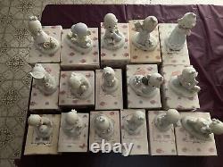 Precious Moments Growing in Grace age 1-16 Complete Set Boxes w Inserts X Cond