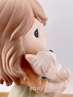Precious Moments HAPPY TAILS TWO YOU 940027 Yorkies w Girl 2009 w Box Stamped SB