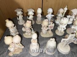 Precious Moments HUGE mixed lot Bells Cups Tea Set Plates Figurines