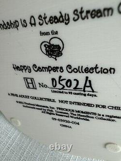 Precious Moments Happy Camper Coll. A Friendship Is A Steady Stream Of Fun