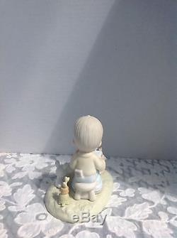 Precious Moments He Is My Inspiration 523038 Rare, Retired, Unmarked