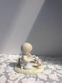 Precious Moments He Is My Inspiration 523038 Rare, Retired, Unmarked