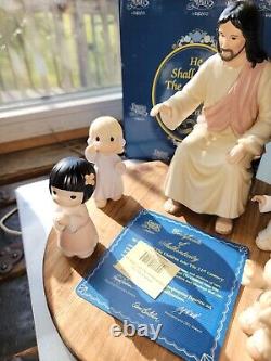 Precious Moments He Shall Lead Children Into 21st Century Figurine 127930A withBox